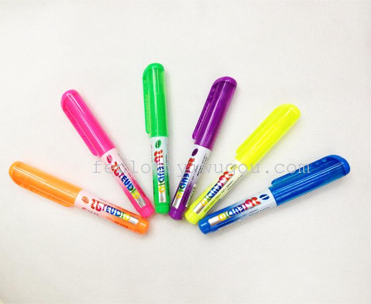 Factory direct supply plastic highlighter 902