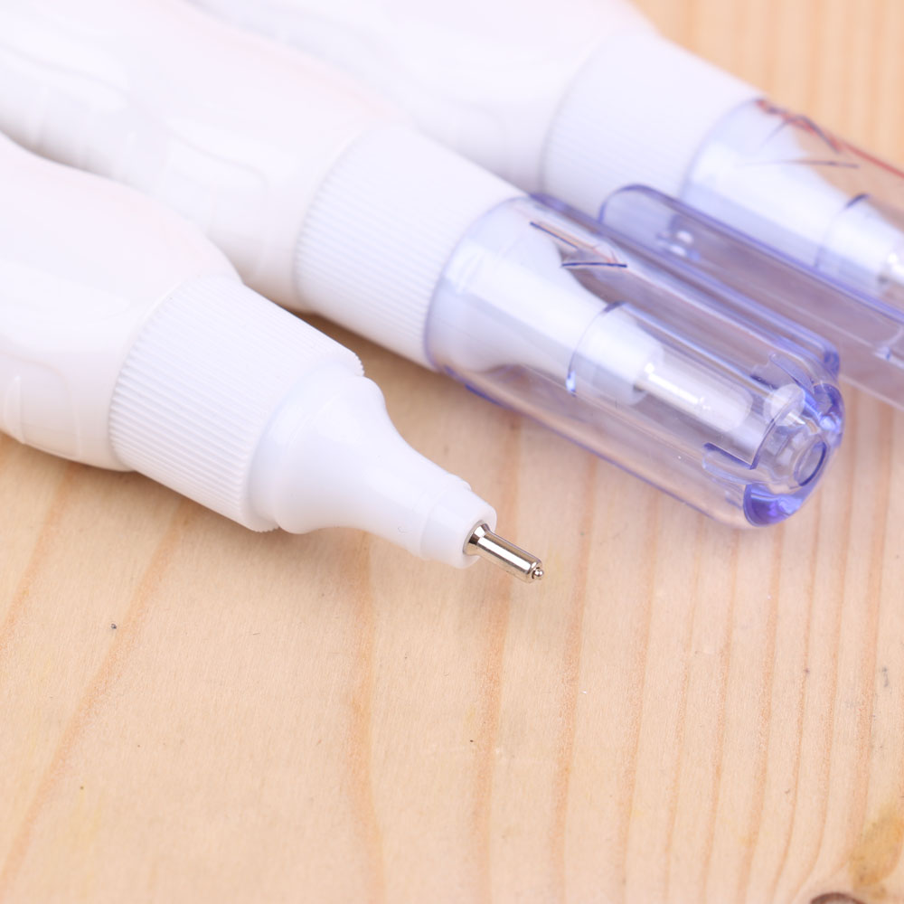Factory direct selling students paint modified steel head correction fluid green correction pen