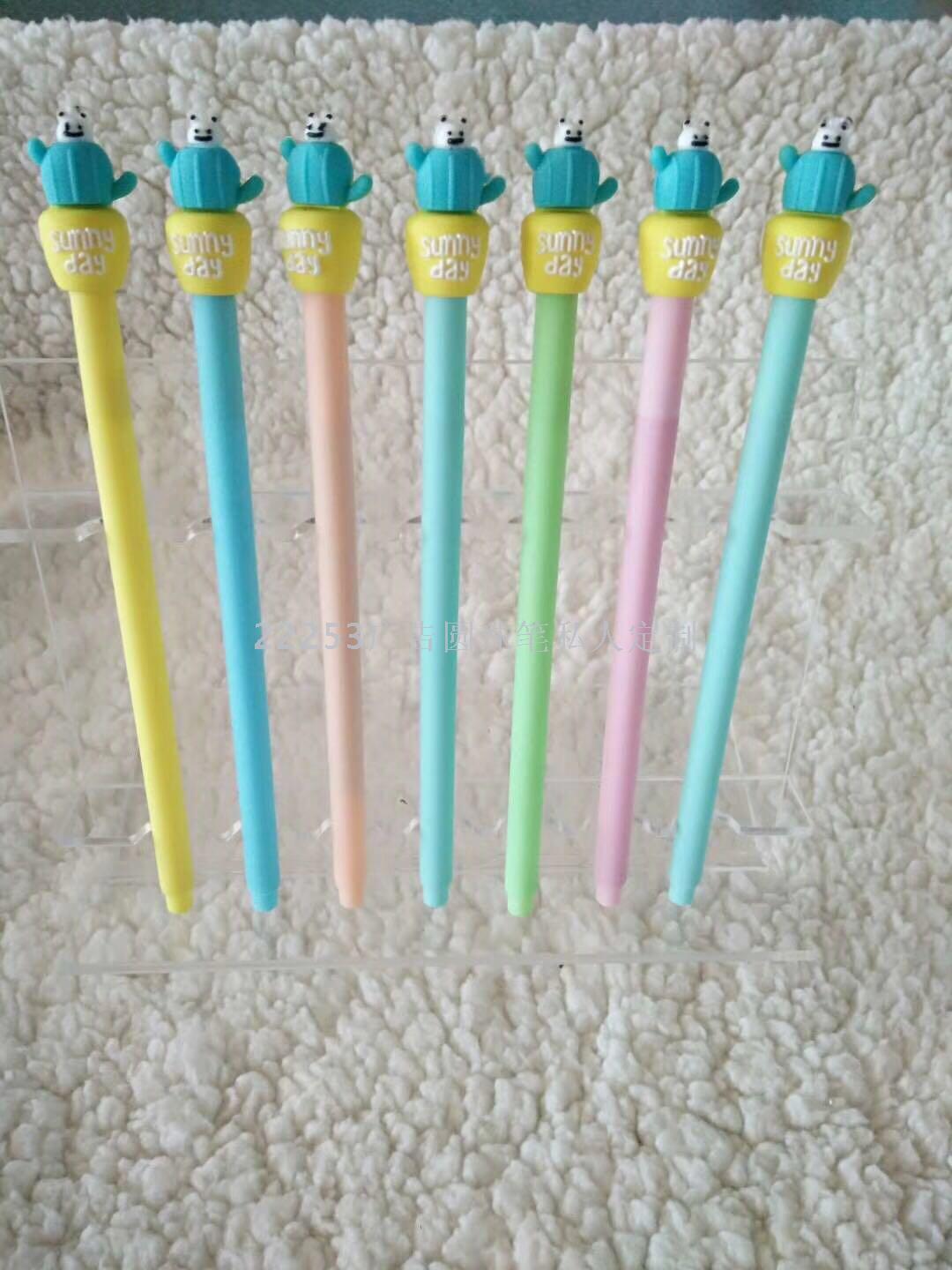New Korean double pen Ballpen cute highlighter