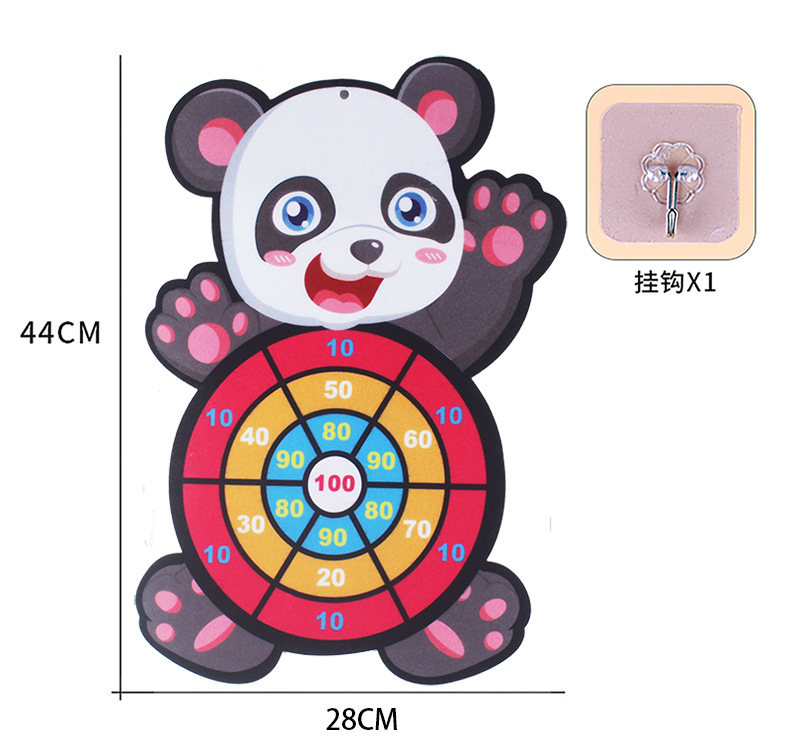 Gift Gift Cartoon Children Sticky Ball Dart Plate Sticky Ball Target Ball Darts Sports Throwing Toy