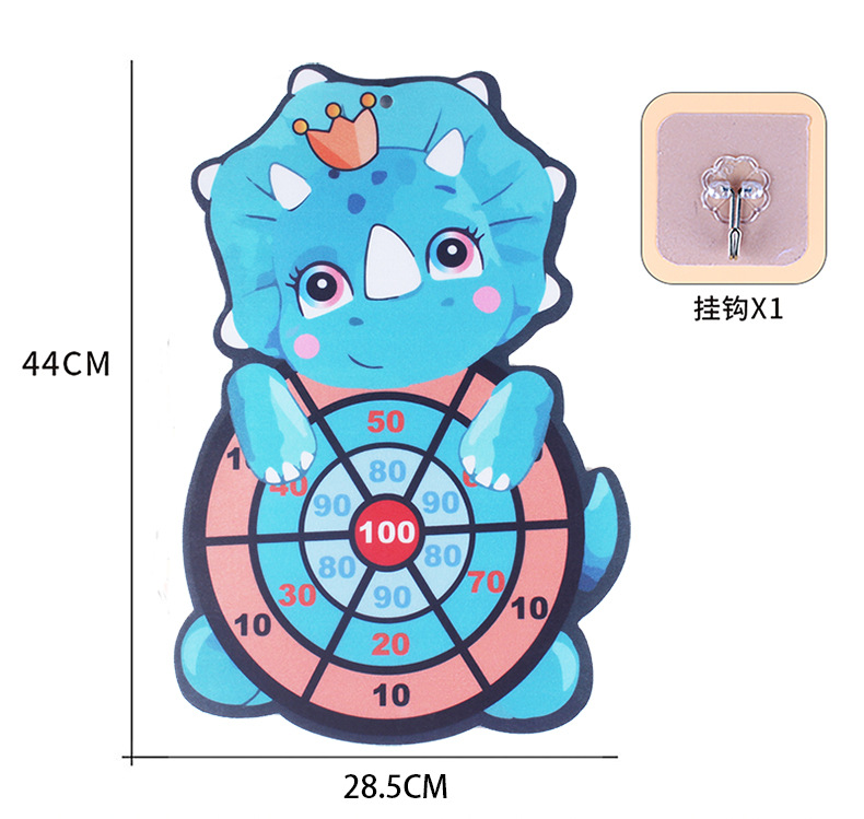 Gift Gift Cartoon Children Sticky Ball Dart Plate Sticky Ball Target Ball Darts Sports Throwing Toy