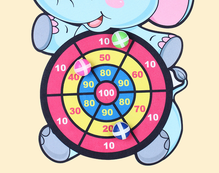 Children's Sticky Ball Dart Board Toy Wall-Mounted Cartoon Sticky Ball Darts Sticky Ball Dart Target Indoor Sports Wholesale Children's Sticky Ball Dart Board Toy Wall-Mounted Cartoon Sticky Ball Darts Sticky Ball Dart Target Indoor Sports Wholesale