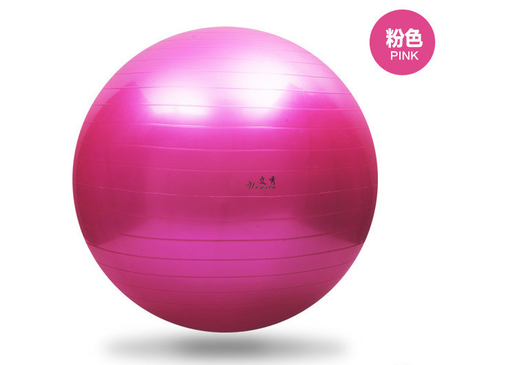 75cm Yoga Ball Glossy Thickened Explosion-Proof Ball Beginner Fitness Pilates Ball Balance Pregnant Women Delivery Amazon
