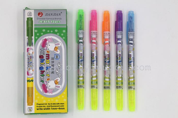 Factory direct supply dual head highlighter