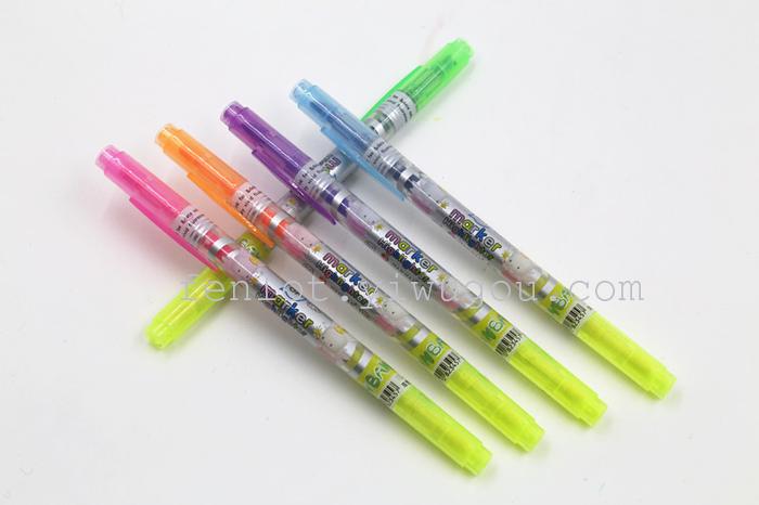 Factory direct supply dual head highlighter