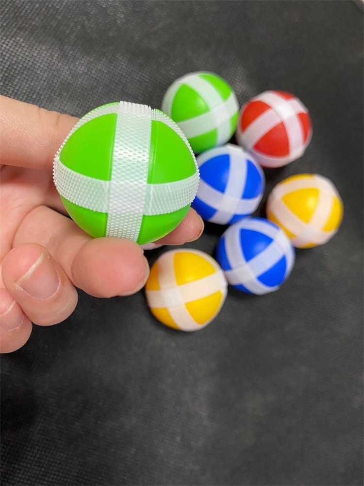 Children's Darts Accessories Sticky Ball Toy Target Nylon Ejection Hook Velcro Sticky Ball 3.4cm Customizable Children's Darts Accessories Sticky Ball Toy Target Nylon Ejection Hook Velcro Sticky Ball 3.4cm Customizable