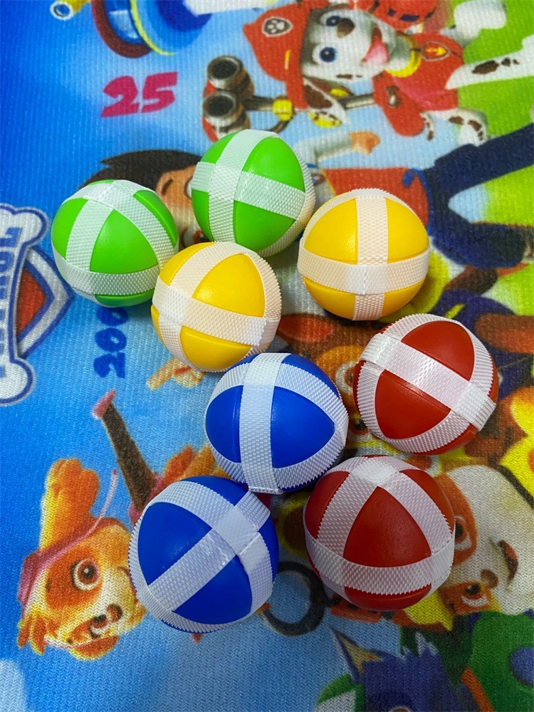 Children's Darts Accessories Sticky Ball Toy Target Nylon Ejection Hook Velcro Sticky Ball 3.4cm Customizable Children's Darts Accessories Sticky Ball Toy Target Nylon Ejection Hook Velcro Sticky Ball 3.4cm Customizable