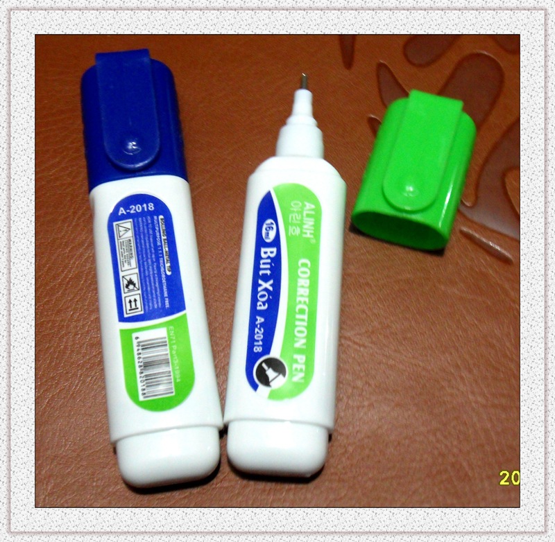 2015 new eco-toxic correction pen, correction fluid