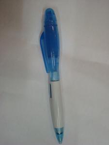 New Korean double pen ballpoint pen cute highlighter