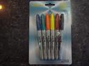 New Korean version 6-color Watercolor Brush Pen Highlighter