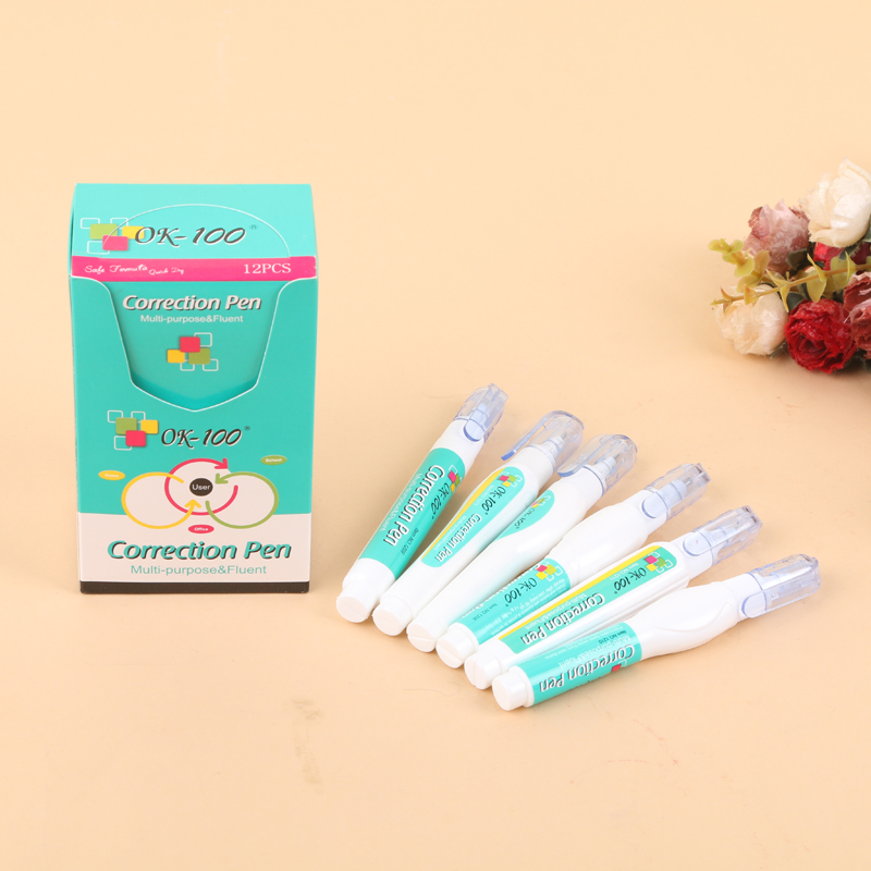 Student environmental correction fluid correction liquid steel head correction fluid correction supplies.