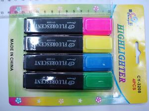 New Korean colored highlighter pen, gel pen ballpoint