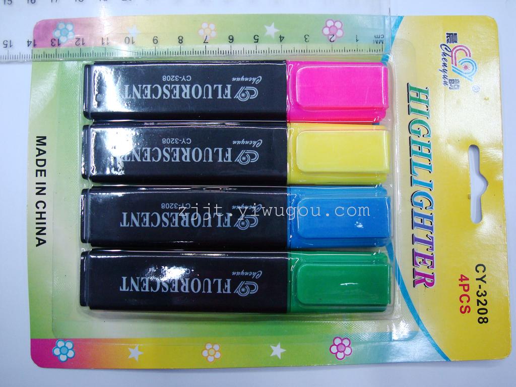 New Korean colored highlighter pen, gel pen ballpoint