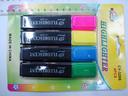 New Korean colored highlighter pen, gel pen ballpoint