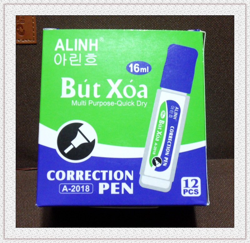 2015 hot-selling new, nontoxic quick-drying correction pen, correction fluid