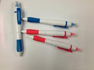 New Korean double-headed pen silver white Rod pole fluorescent pen cute flower Rod highlighter