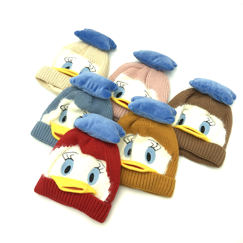 High quality winter cartoon pattern acrylic warm knitted hat High quality winter cartoon pattern acrylic warm knitted hat