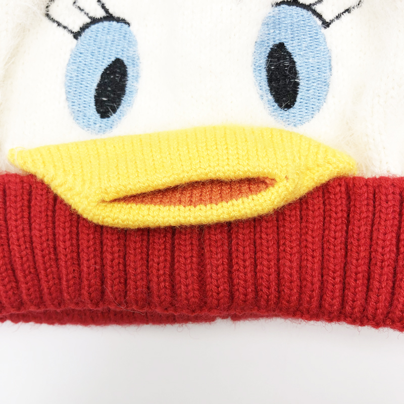 High quality winter cartoon pattern acrylic warm knitted hat High quality winter cartoon pattern acrylic warm knitted hat