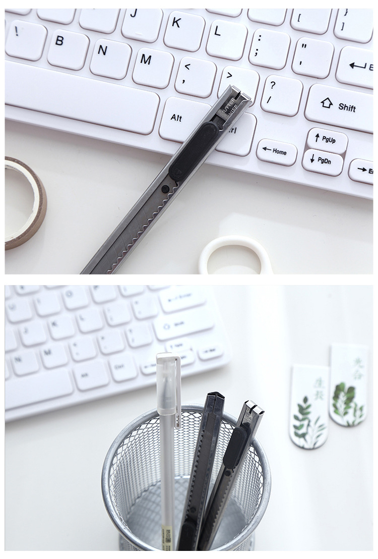 Multifunctional Small Size Art Knife Paper Cutter Metal Cutting Wallpaper Film Knife Express Knife Tape Carving Blades
