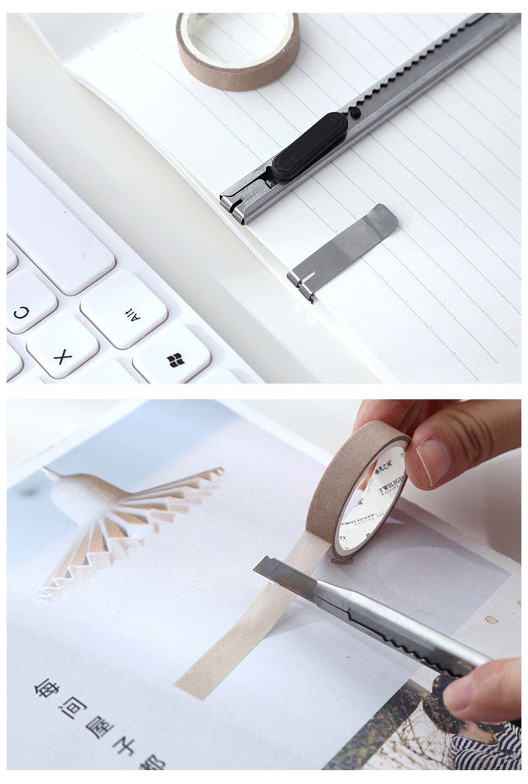 Multifunctional Small Size Art Knife Paper Cutter Metal Cutting Wallpaper Film Knife Express Knife Tape Carving Blades