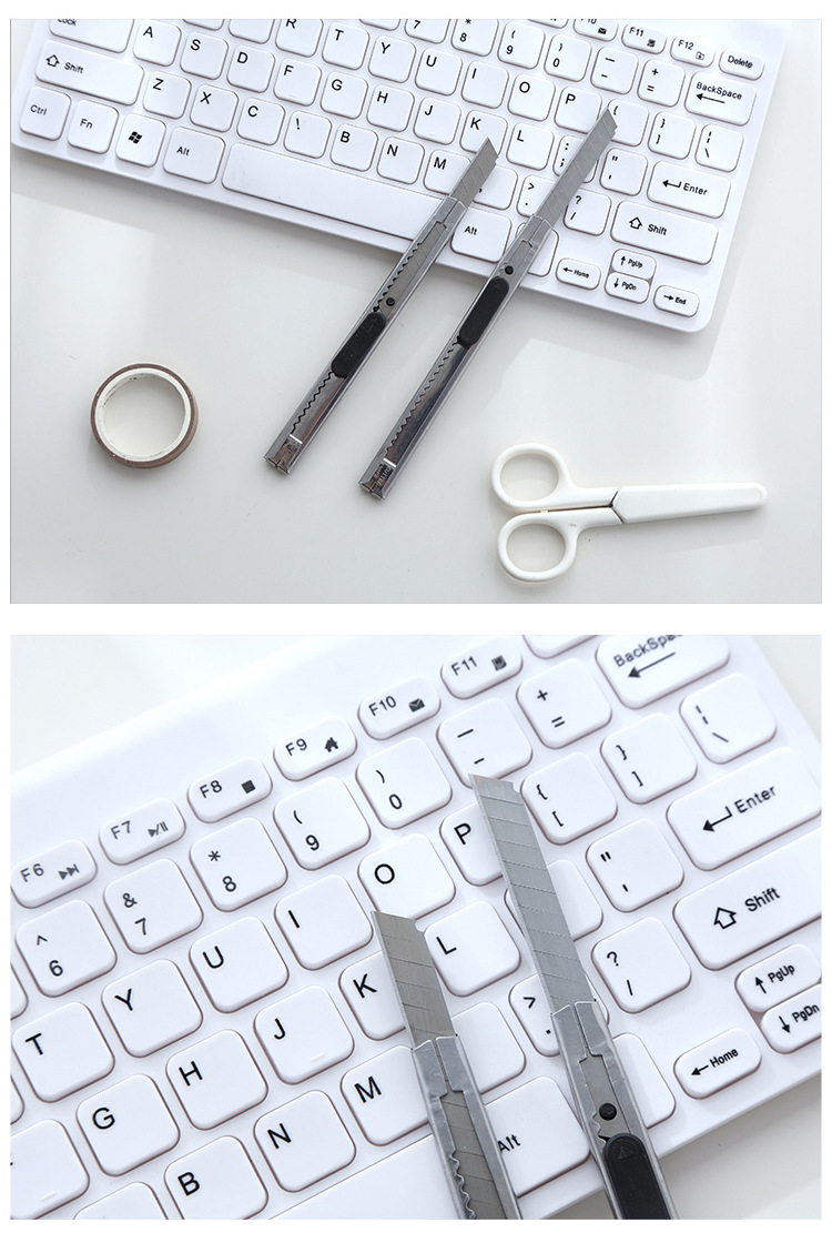 Multifunctional Small Size Art Knife Paper Cutter Metal Cutting Wallpaper Film Knife Express Knife Tape Carving Blades