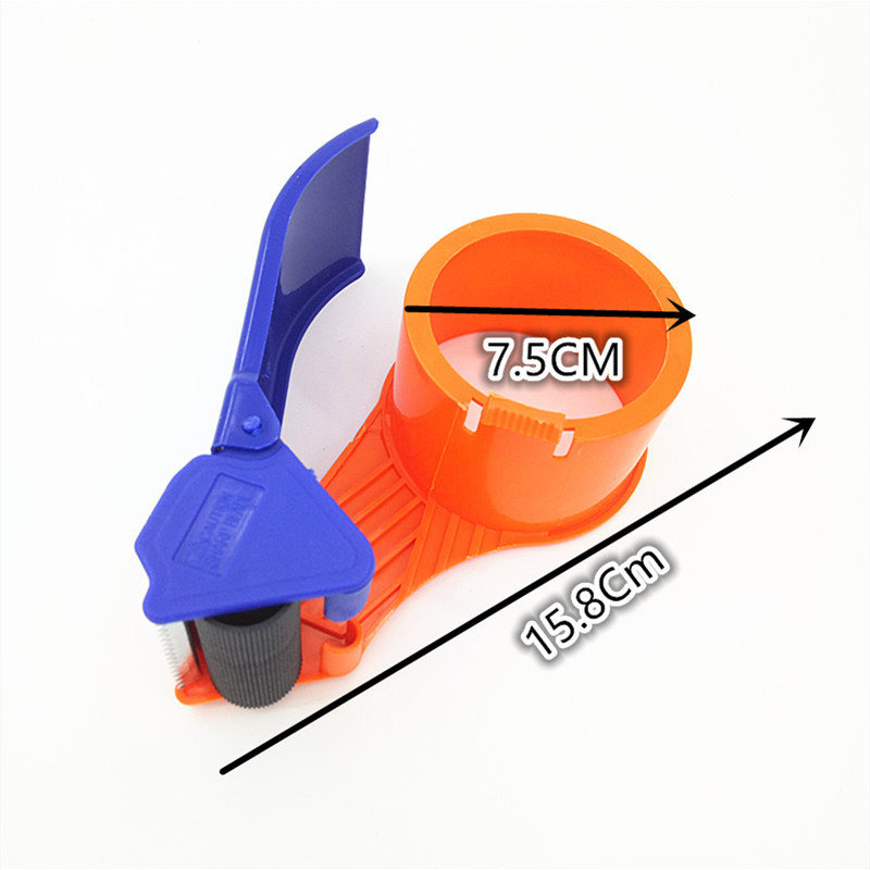Factory Direct Supply Large Plastic Carton Sealer Sealing Tape Holder Adhesive Tape Cutter Wholesale Two Yuan