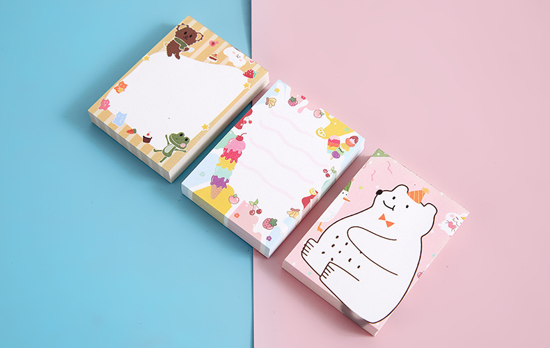 Creative Arts Youth Cartoon Series Sticky Notes Large Student Note Sticker Office Message-Leaving Sticky Note Stationery Stickers Creative Arts Youth Cartoon Series Sticky Notes Large Student Note Sticker Office Message-Leaving Sticky Note Stationery Stickers