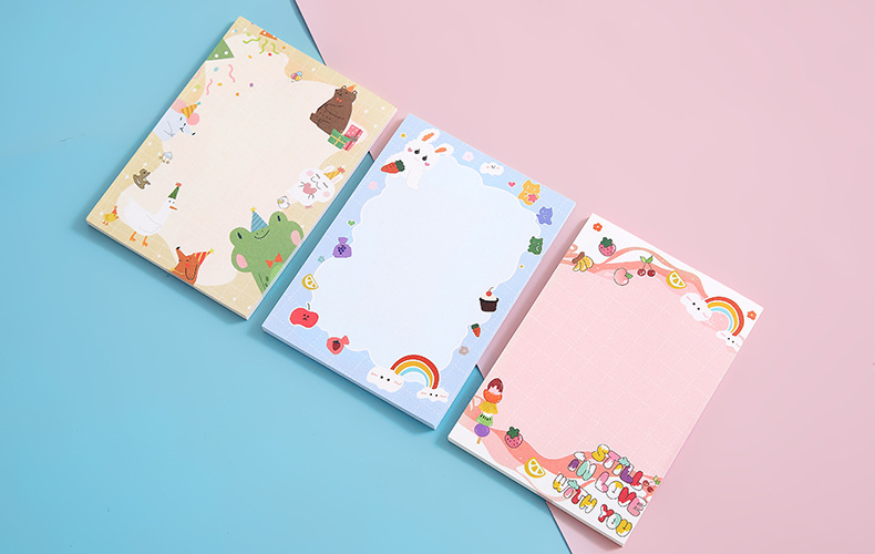 Creative Arts Youth Cartoon Series Sticky Notes Large Student Note Sticker Office Message-Leaving Sticky Note Stationery Stickers Creative Arts Youth Cartoon Series Sticky Notes Large Student Note Sticker Office Message-Leaving Sticky Note Stationery Stickers