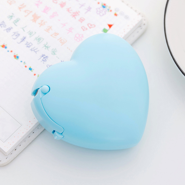 Creative cartoon stationery portable donut tape holder invisible tape cutter with small adhesive tape inside Creative cartoon stationery portable donut tape holder invisible tape cutter with small adhesive tape inside
