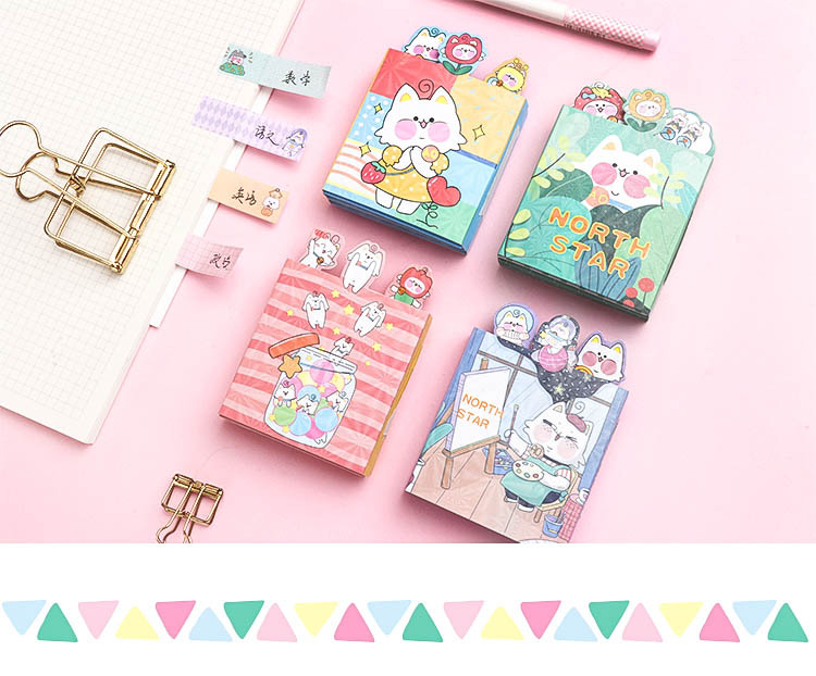Creative 40% off Sticky Notes Cartoon Cat Student Message Memo Note Sticker Notepad Paper Note Creative 40% off Sticky Notes Cartoon Cat Student Message Memo Note Sticker Notepad Paper Note
