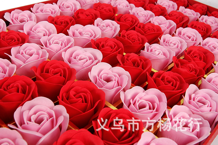 Soap flower gift 520 rose flower soap box simulation 77 flower Valentine's Day gift Soap flower gift 520 rose flower soap box simulation 77 flower Valentine's Day gift
