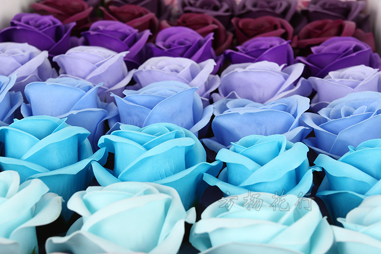 Manufacturers supply process simulation four soap flower spray rose flower soap box DIY Manufacturers supply process simulation four soap flower spray rose flower soap box DIY