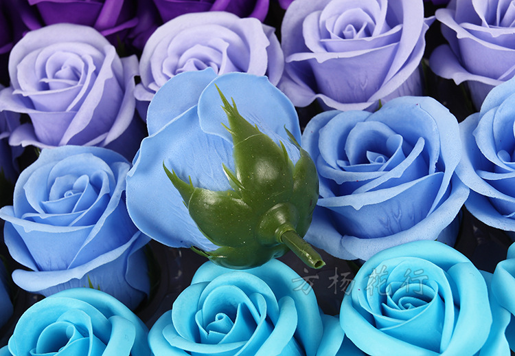 Manufacturers supply process simulation four soap flower spray rose flower soap box DIY Manufacturers supply process simulation four soap flower spray rose flower soap box DIY