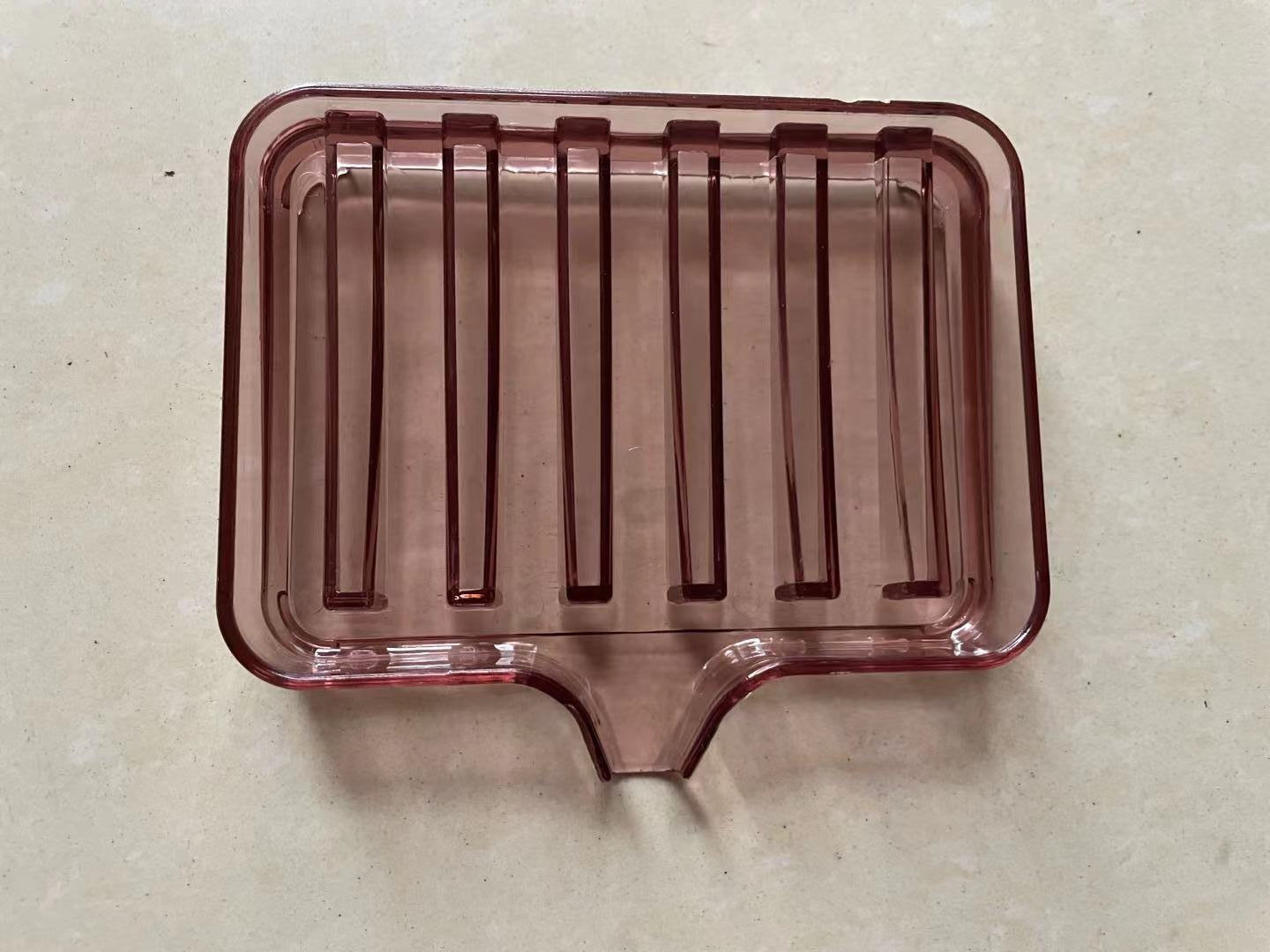 Creative Soap Holder Soap Box Single Layer Drainage Punching Free Suction Cup Drain Soap Holder