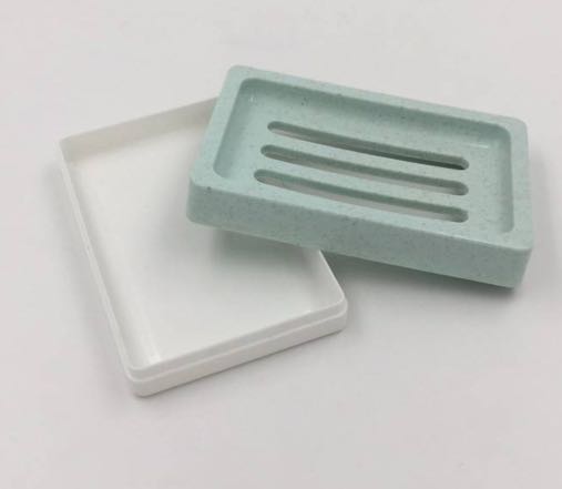Wood Grain Soap Box New Portable Double-Layer Soap Holder Creative Drain Bathroom Rack Laundry Soap Box Wood Grain Soap Box New Portable Double-Layer Soap Holder Creative Drain Bathroom Rack Laundry Soap Box