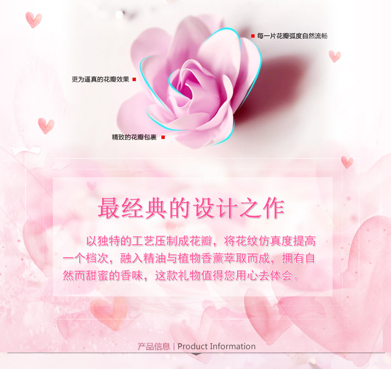 Fine simulation soap flower 9 without bottom support rose flower soap box small box of roses Fine simulation soap flower 9 without bottom support rose flower soap box small box of roses