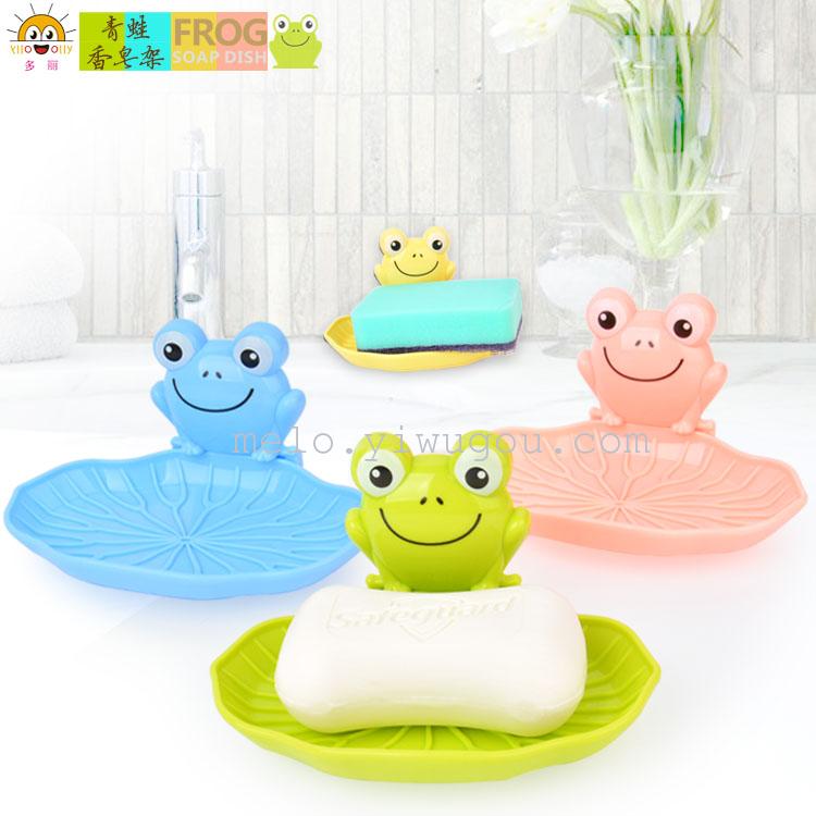 Frog sucker soap box