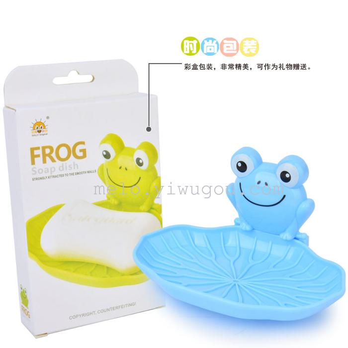 Frog sucker soap box