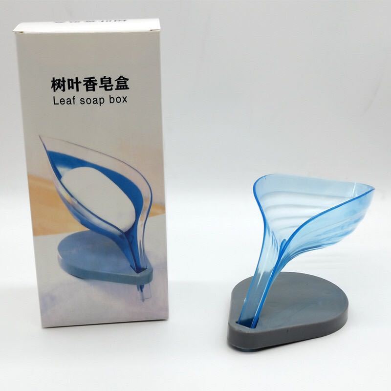 Factory Direct Creative Leaves Soap Box Bathroom Bathroom Household Draining Soap Holder with Suction Cup Punch-Free Factory Direct Creative Leaves Soap Box Bathroom Bathroom Household Draining Soap Holder with Suction Cup Punch-Free