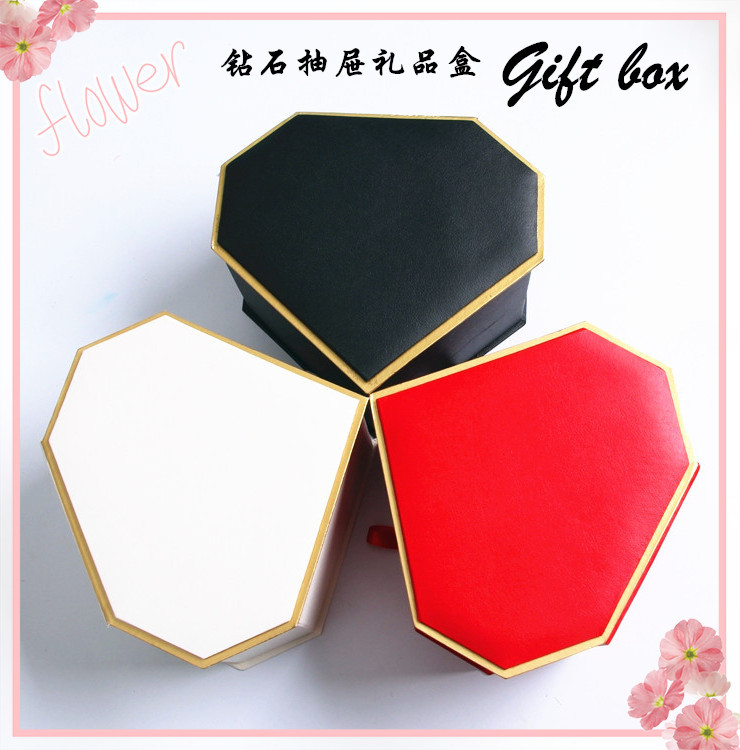 Flower gift box eternal life soap box manufacturers creative diamond drawer gift box manufacturers can be customized Flower gift box eternal life soap box manufacturers creative diamond drawer gift box manufacturers can be customized