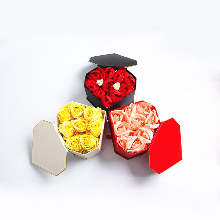 Flower gift box eternal life soap box manufacturers creative diamond drawer gift box manufacturers can be customized Flower gift box eternal life soap box manufacturers creative diamond drawer gift box manufacturers can be customized