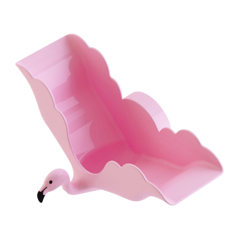 Internet Celebrity Soap Box New Strong Traceless Flamingo Soap Holder Bathroom Soap Box Wall-Mounted Soap Holder