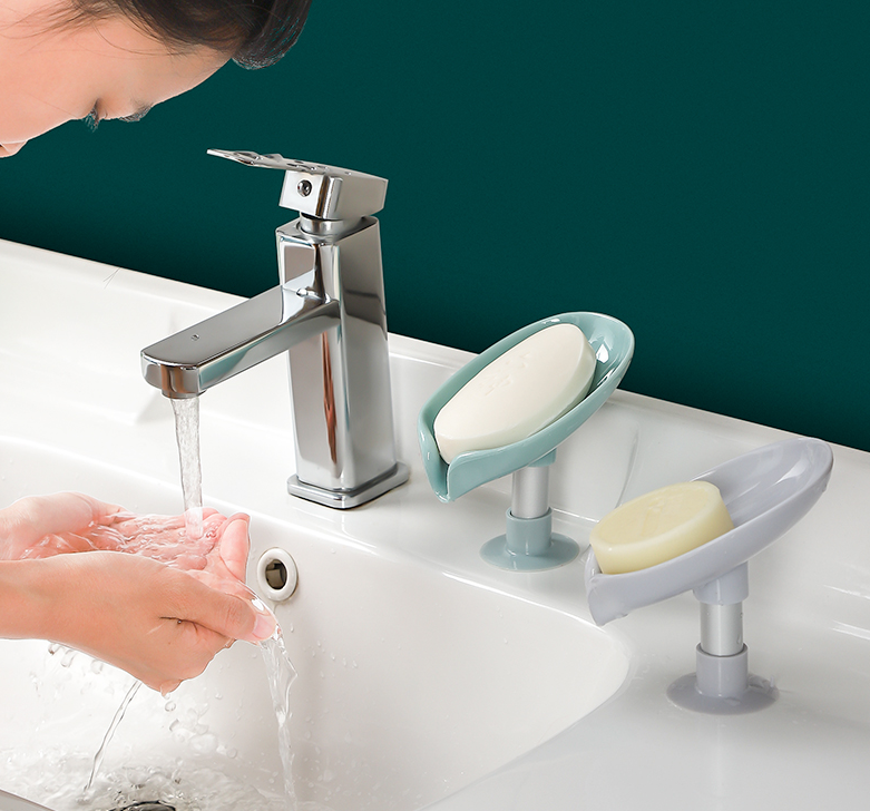Soap Box Soap Rack Punch-Free Suction Cup Wall-Mounted Creative Personalized and Cute Draining Bathroom Artifact Soap Box Soap Rack Punch-Free Suction Cup Wall-Mounted Creative Personalized and Cute Draining Bathroom Artifact