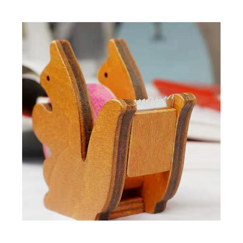 Factory Customized Zakka Transparent Tape Cutter Carton Sealer Tape Dispenser Tape Base Packer Quantity Discount