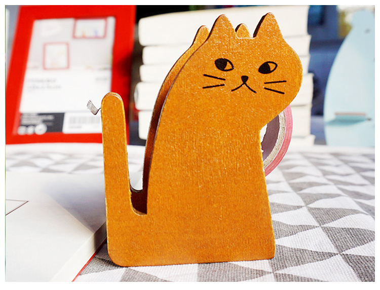 Factory Customized Zakka Transparent Tape Cutter Carton Sealer Tape Dispenser Tape Base Packer Quantity Discount