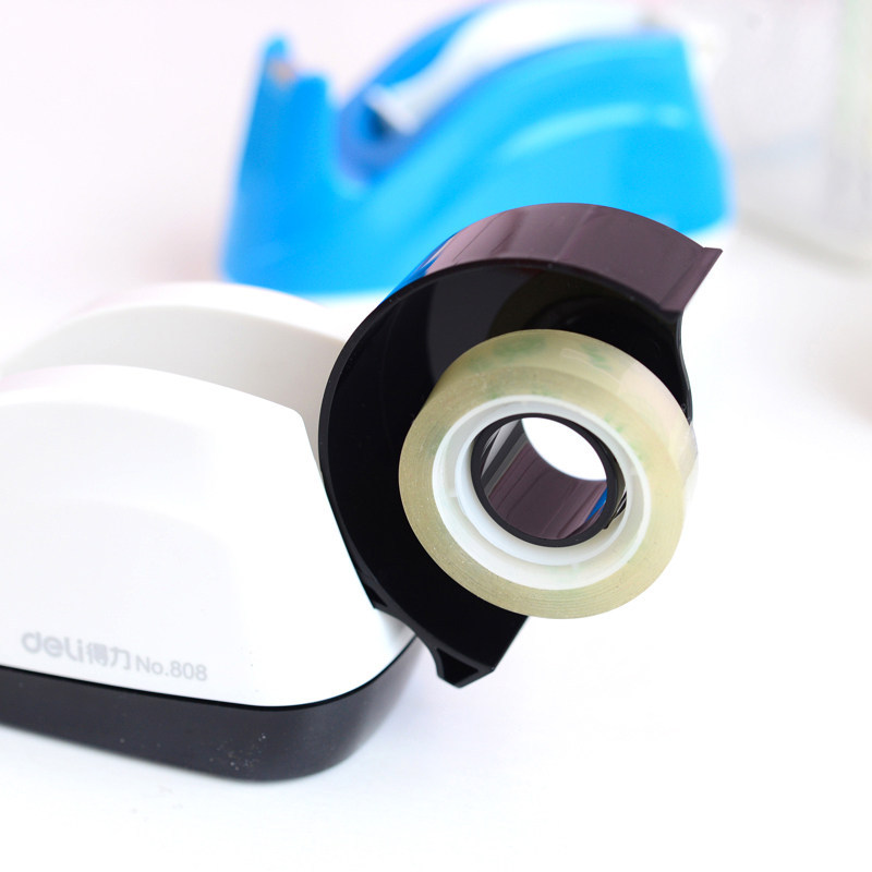Deli Deli 808 Tape Base 18mm Tape Cutter Tape Dispenser Fashion Color