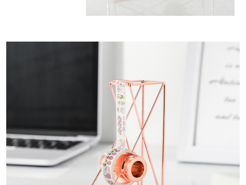 Mingqiang Nordic Ins Electroplating Iron Adhesive Paper Machine Adhesive Tape Holder Tape Cutter Carton Sealer Tape Dispenser Tape Base