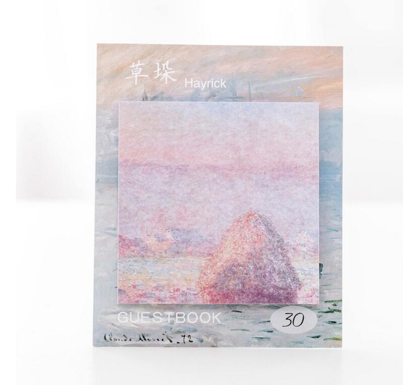 New Creative Oil Painting Square Sticky Notes Note Sticker Student Tearable Message Notepad Memo Memo Notes New Creative Oil Painting Square Sticky Notes Note Sticker Student Tearable Message Notepad Memo Memo Notes