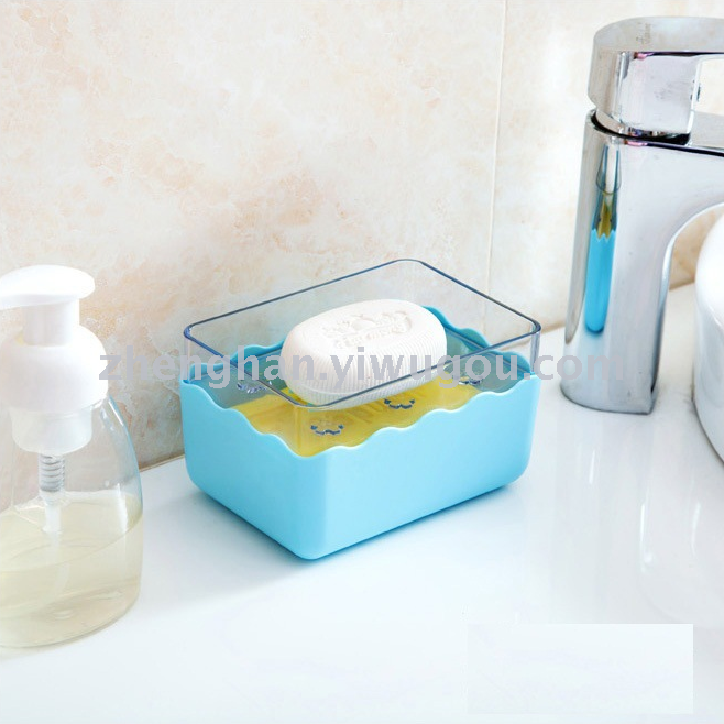 Double soap box can be leached soap rack bathroom creative soap box cute soap shelves Double soap box can be leached soap rack bathroom creative soap box cute soap shelves