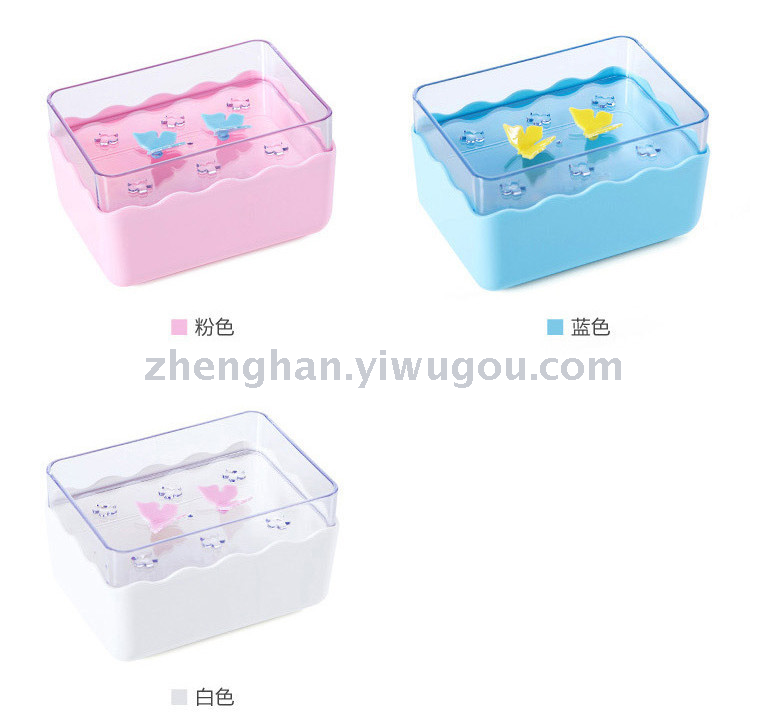 Double soap box can be leached soap rack bathroom creative soap box cute soap shelves Double soap box can be leached soap rack bathroom creative soap box cute soap shelves